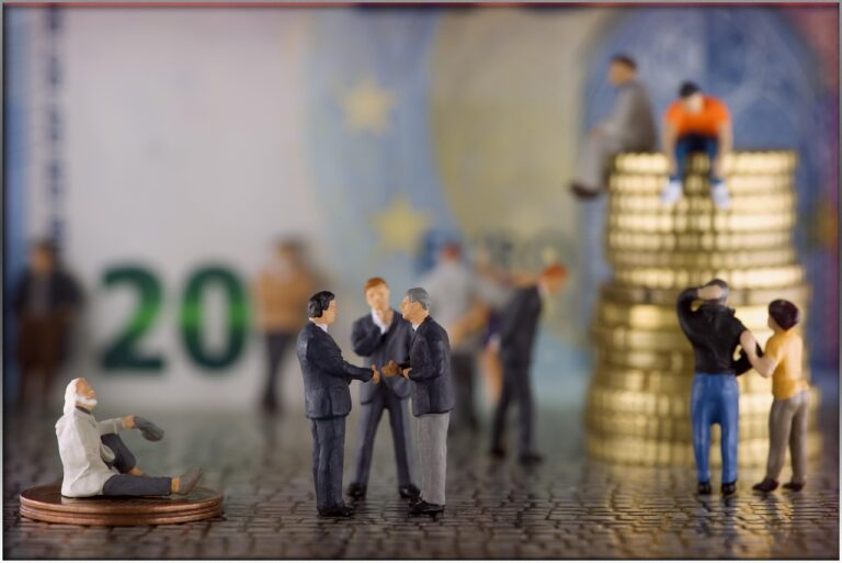 Grafico che illustra la distribuzione dei beni in caso di successione legittima senza testamento.